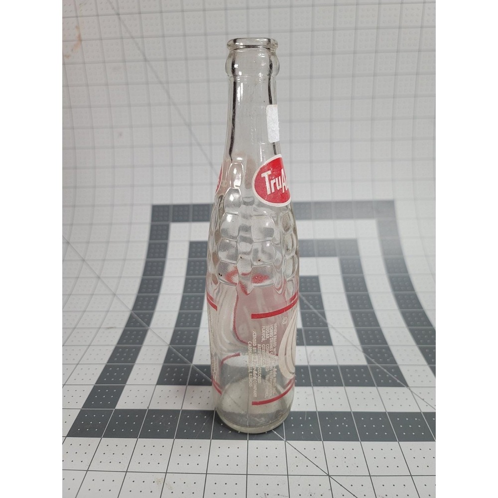 Vintage Tru-Ade 10 oz Glass Bottle Tru Ade King Size Carpentersville IL - Picture 4 of 7